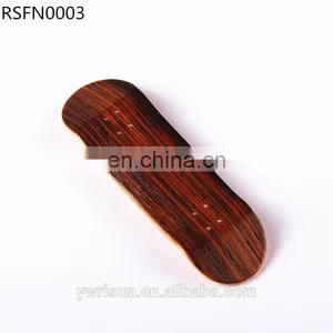 Wholesale 100*30 or 100*32mm Canadian Maple Ebony Wood Mini Fingerboard Deck thumbnail-1