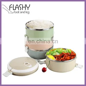Wholesale High Quality Stainless Steel Lunch Box Bento Lunch Box thumbnail-1