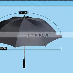 Custom Logo Double Layer Windproof Golf Umbrella thumbnail-2