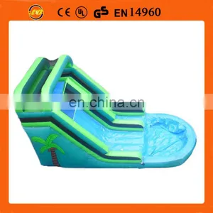 Green Inflatable Slide With Pool ,green Inflatable Water Slide thumbnail-1