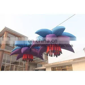2017 Hot Fatory Wholesale Good Price Giant Inflatable Flower Decoration for Stage in Weeding and Party thumbnail-1