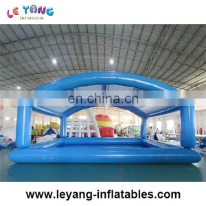 Blue 8m Inflatable Swimming Pool Foam Pool With Tent thumbnail-2