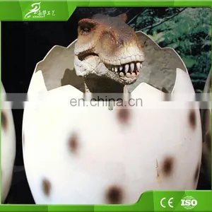 KAWAH Animatronic Dinosaur Egg Lifelike Growing Fiberglass Dinosaur Egg For Sale thumbnail-5
