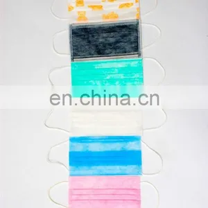 Nonwoven Disposable PP 3ply Printed Face Mask thumbnail-6