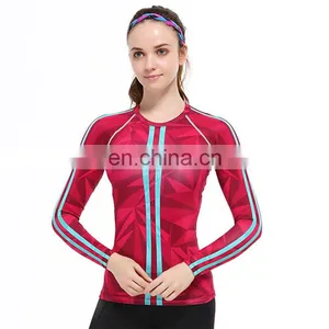 Custom Womens Polyester Spandex Fitness Yoga Pants Print Exercise Clothes Running Tights Workout Clothes thumbnail-2