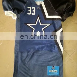 High Quality Sublimated American Football Jersey thumbnail-1