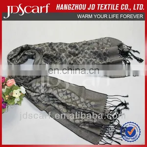 OEM 30% Silk 70% Acrylic , Silk , Thin Gray Scarves Party Dresses for Pregnant Women thumbnail-2