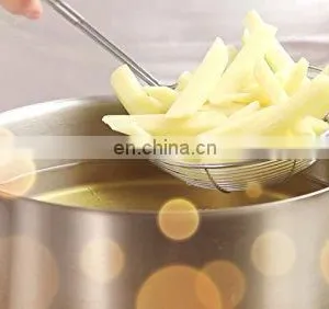 Stainless Steel Kitchen Skimmer E0401-E0406 Wire Mesh Strainer thumbnail-2