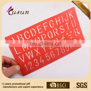 2015 pp Plastic Art Stencils Drawing Die Cutting Stencil thumbnail-1
