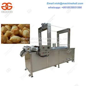 Low Price Factory Continuous Deep Frying Machine|Automatic Continuous Deep Frying Machine thumbnail-1