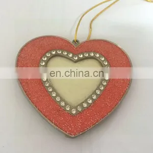Heart Photo Frame Imported Christmas Ornaments thumbnail-1