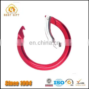 Custom High Quality Aluminum Round Climbing Carabiner thumbnail-1