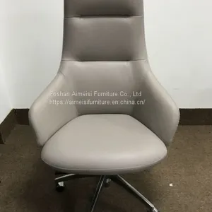Modern High Back Leather Office Furniture Executive Swivel Office Chairs thumbnail-5