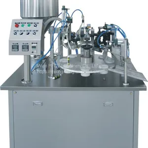 FGF-5 Semi Auto Laminated Plastic Tube Filling and Sealing Machine thumbnail-1