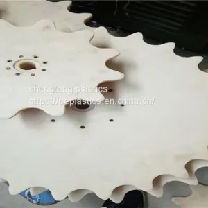 CNC Machining Cast Nylon Plastic Machining Gear,sheave,pulley Parts thumbnail-5