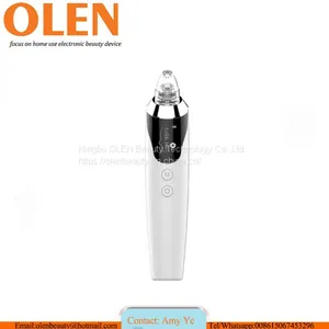 OLEN 2020 Home Use Portable Facial BlackHead Spot Acne Remover Machine Cleanser Comedo Cleaner for Black Head Removal Vacuum Device thumbnail-4