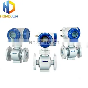 0.5% Accuracy PTFE FEP Lining Large Pipeline High Pressure Electromagnetic Flowmeter thumbnail-2