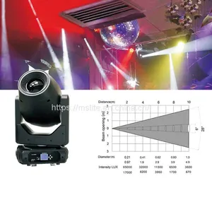 280w Led Moving Head Spot Light Indoor Home Entertainment Equipment Stage Effect Led Spot Light Moving Head thumbnail-4