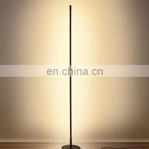 Interior Modern Metal Base 24W LED Floor Standing Lamp for Home Decorations thumbnail-2