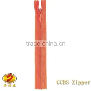 Fashion Open End Invisible Y Teeth #4 High Quality Nylon Zipper for Sale thumbnail-1
