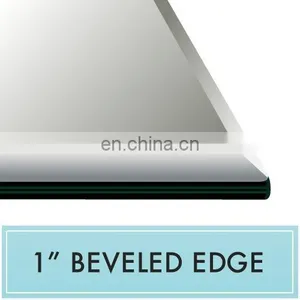 Hot Sell 10 mm Clear Beveled Glass Tempered Glass Top Price thumbnail-2