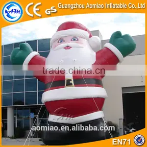2016 Vivid Design Giant 25ft Christmas Inflatable Santa Claus for Sale thumbnail-1