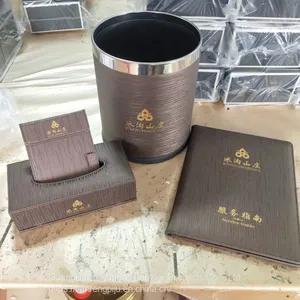 Realiable Quality Leather Notepad Hotel Leather Memo Holder thumbnail-5
