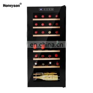 Honeyson Wine Cooler Fridge 32 Bottles Compressor Refrigerator Keep Cool 90L thumbnail-1