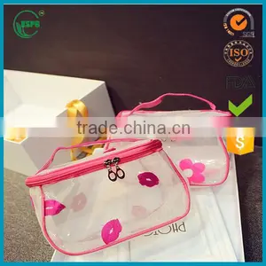 China Supplier Clear PVC Cosmetic Bag Packaging for Skincare thumbnail-2