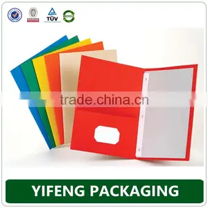 Office A4 A3 Document Presentation Folder Handmade Cardboard File Paper Folder thumbnail-3