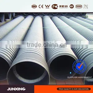 New Zealand Market Hdpe Culvert Pipe for Sewerage and Drainage Conduits 300mm thumbnail-1