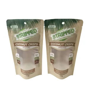 Digital Printed Smell Proof Mylar Bags With Zipper And Window thumbnail-5