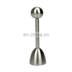 Stainless Steel Kitchen Egg Shell Boiled Cooked Topper Egg Cutter Opener thumbnail-1