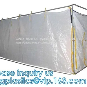 Virgin Polypropylene PP Woven Big Bulk Bag Jumbo Bag FIBC For Packing Sand 1 Ton 1.5 Ton 2 Ton Made In Package thumbnail-5