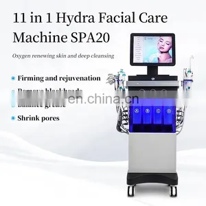 11 in 1 Hydra Dermabrasion Aqua Peel Facial Deep Cleaning Microdermabrasion Instrument Water Oxygen Face Lifting Beauty Device thumbnail-2