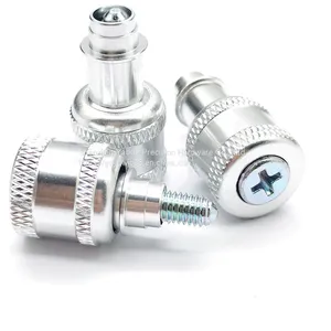Riveted Spring Screw Restricted Access Spring Screws 632/10-32 Restricted Access to Loose Captive Rivets Spring Screws thumbnail-1