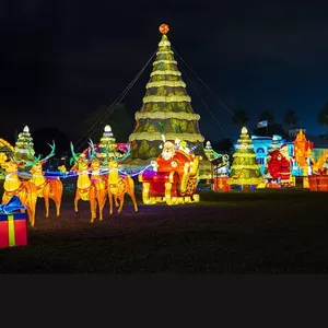 Chinese Traditional Handmade Festival Lantern Zigong Decorative Colorful Lantern Festival Show thumbnail-1
