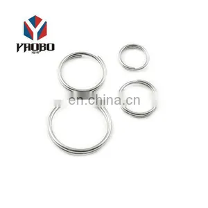 Cheap Price 25mm Metal Key Chain Round Split Key Ring Wholesale For Clothing thumbnail-4