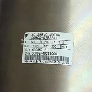 SGMCS-07B3B11 Yaskawa Import 147W 200V Brushless Servo Motors thumbnail-1