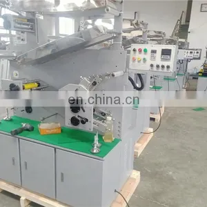 UGS21S 2 PLUS 1 Color Roll to Roll Automatic Fabric Label Flexo Printing Machine, Ribbon Trademark Flexographic Printer thumbnail-5