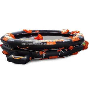 SOLAS 35 Persons Throw Overboard Inflatable Liferaft thumbnail-2