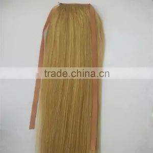 Remy Human Hair Drawstring Ponytail Hair Extension for Black Women thumbnail-4