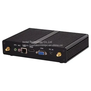 Cheap Fanless Mini PC Intel i3 7167U i5 4200Y Windows 10 Barebone System PC Unit Desktop Computer Linux HTPC VGA HDMI WiFi 6*USB thumbnail-3