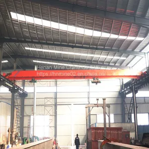 LDA General Using Single Beam Bridge Crane CD/MD Hoist for Lifting 10t thumbnail-3