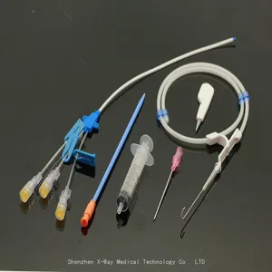 Peritoneal Hematodialysis System Dialysis Tube Catheter, HD IHD Hemodialysis Catheterization Set Equipment 11.5F 12F Single Double Triple Lumen thumbnail-5