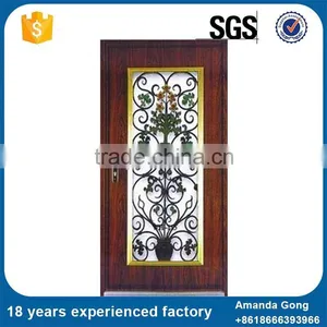 100% Leading Metal Front Doors For Homes With Glass thumbnail-2