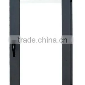 Grey Color Electrophoresis Surface Treatment Aluminium Casement Windows thumbnail-1