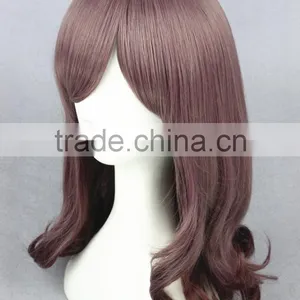 Cheap 40CM Medium Short Taro Color Cosplay Lolita Girls Wig Anime Cosplay thumbnail-3