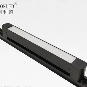 High Quality LED Linear Track Light for Store Modern Design Aluminum Body 2 Wires Track Lighting System thumbnail-1