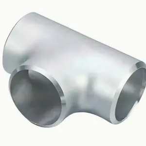 Stainless Steel 304 316 Durable Pipe Fitting Sch10-Sch160 Reducing Tee thumbnail-1